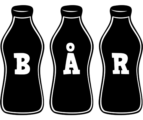 Bår bottle logo
