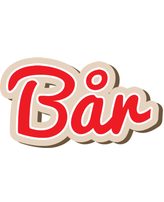 Bår chocolate logo