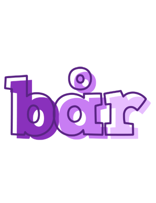 Bår sensual logo