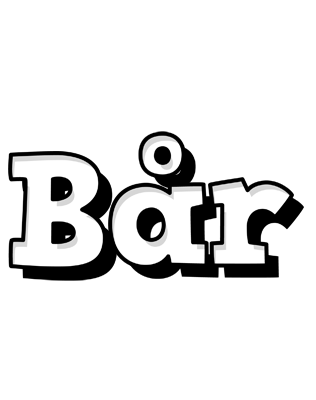 Bår snowing logo