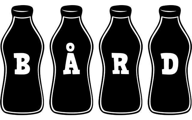 Bård bottle logo