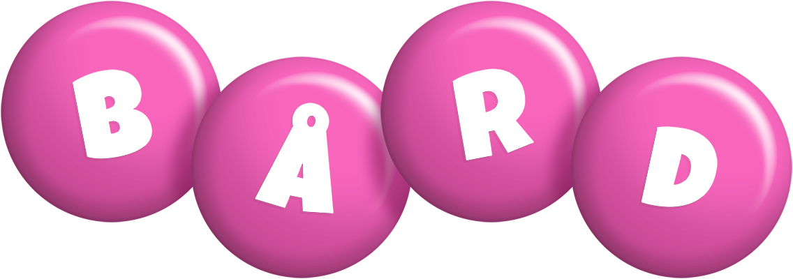 Bård candy-pink logo