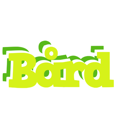 Bård citrus logo