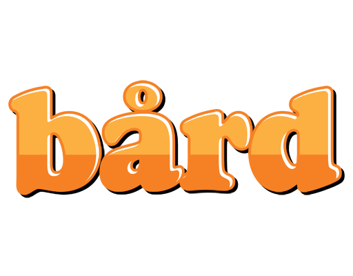 Bård orange logo