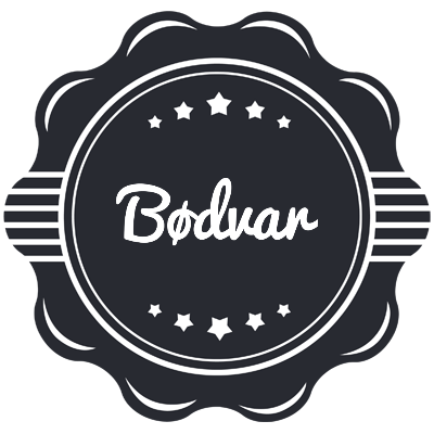 Bødvar badge logo