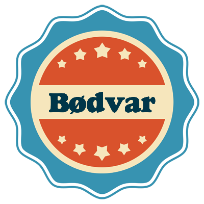 Bødvar labels logo