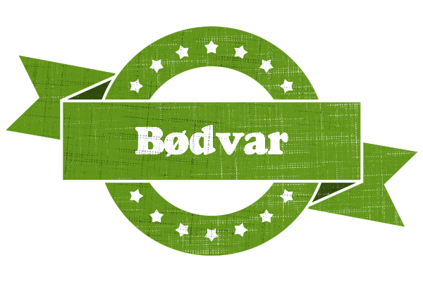 Bødvar natural logo
