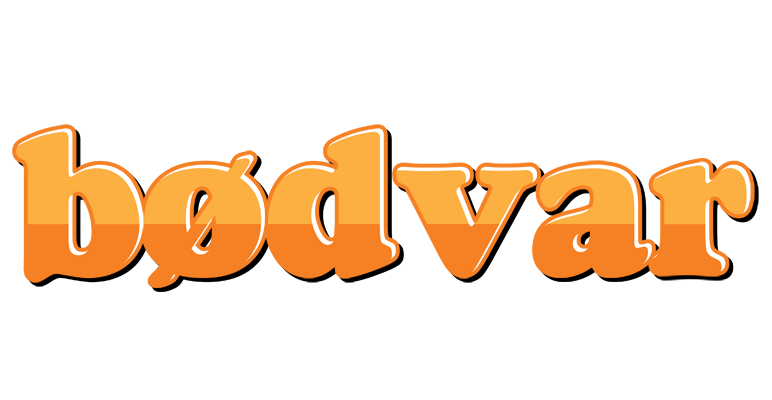 Bødvar orange logo