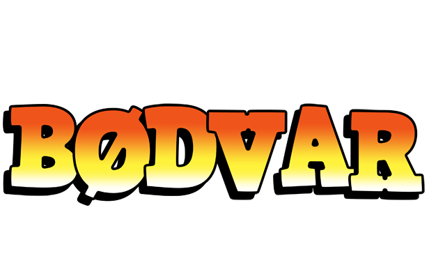 Bødvar sunset logo