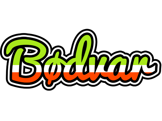 Bødvar superfun logo
