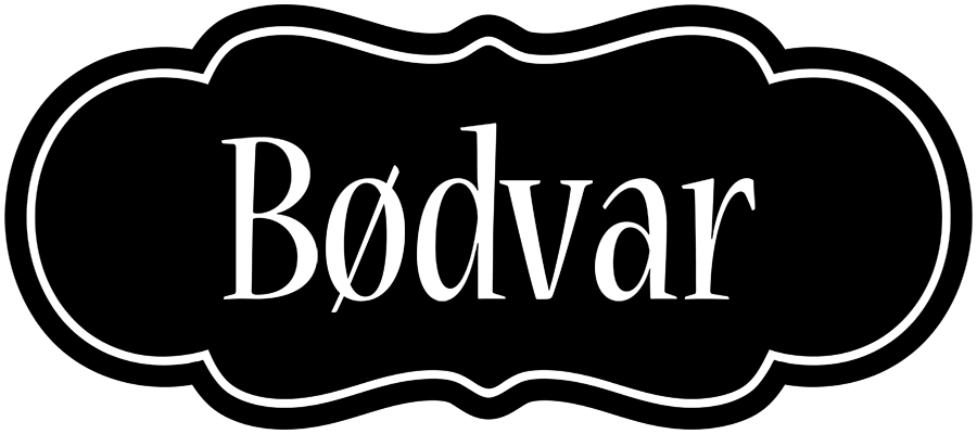 Bødvar welcome logo
