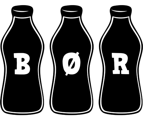 Bør bottle logo