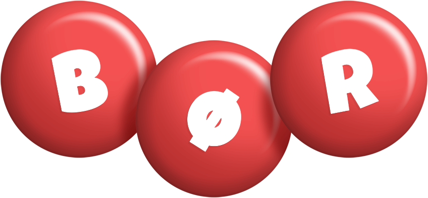 Bør candy-red logo
