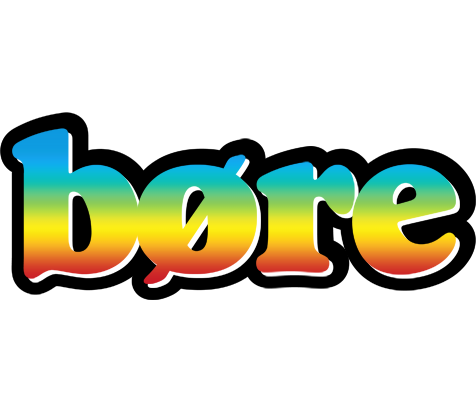 Børe color logo