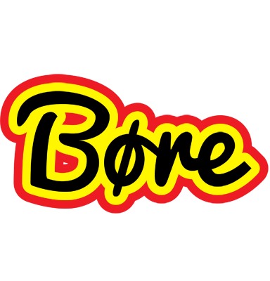 Børe flaming logo