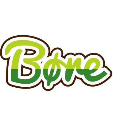 Børe golfing logo