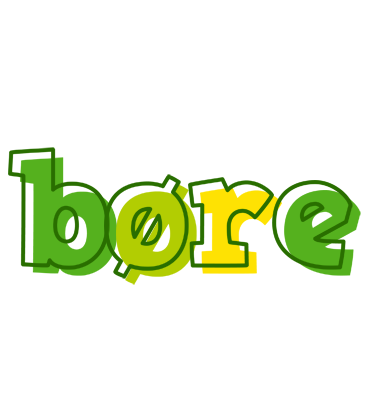 Børe juice logo