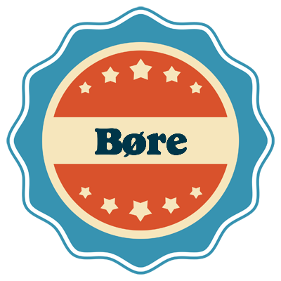 Børe labels logo