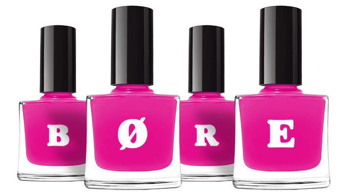 Børe nails logo