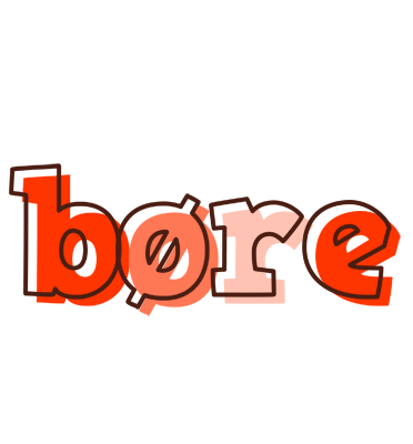 Børe paint logo