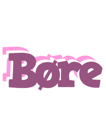 Børe relaxing logo