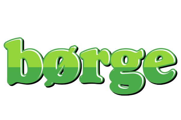 Børge apple logo