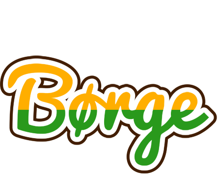 Børge banana logo