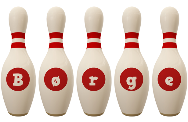 Børge bowling-pin logo