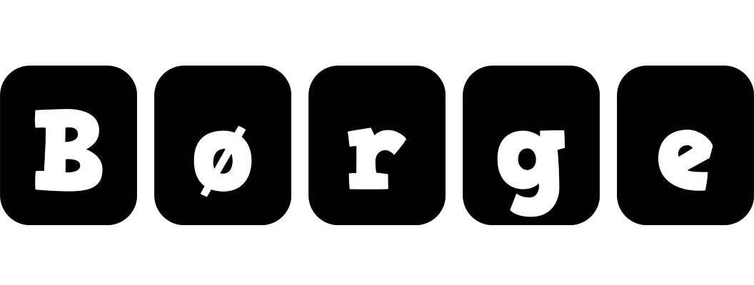 Børge box logo