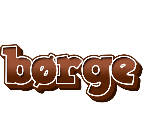Børge brownie logo
