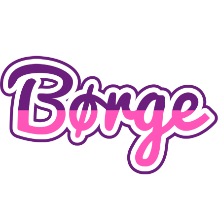 Børge cheerful logo
