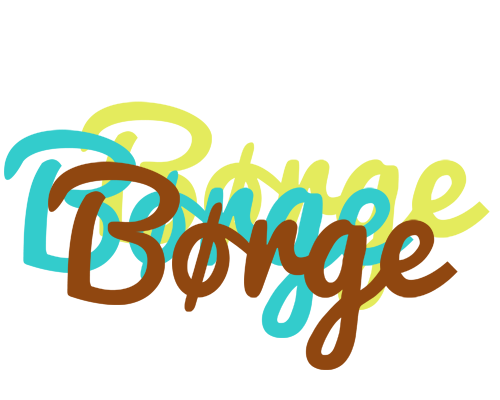 Børge cupcake logo