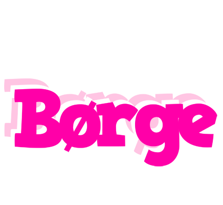 Børge dancing logo