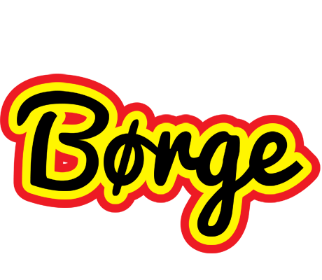 Børge flaming logo