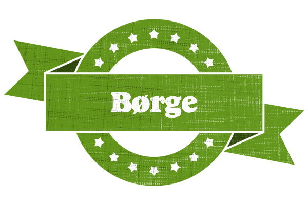 Børge natural logo