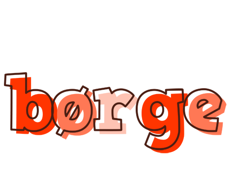 Børge paint logo