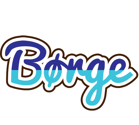 Børge raining logo