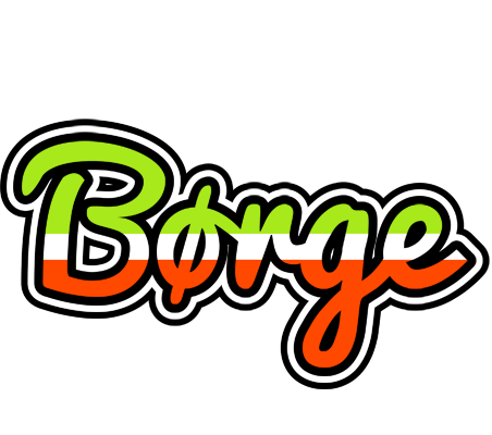 Børge superfun logo