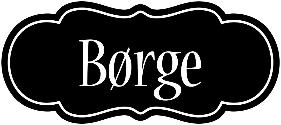 Børge welcome logo