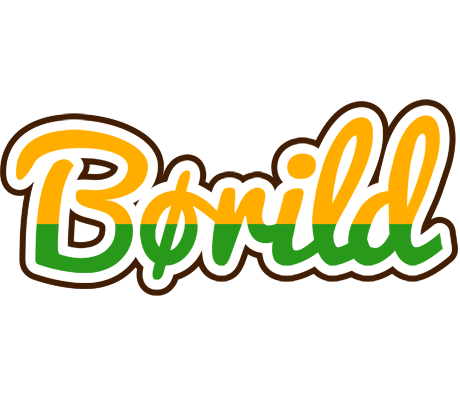 Børild banana logo