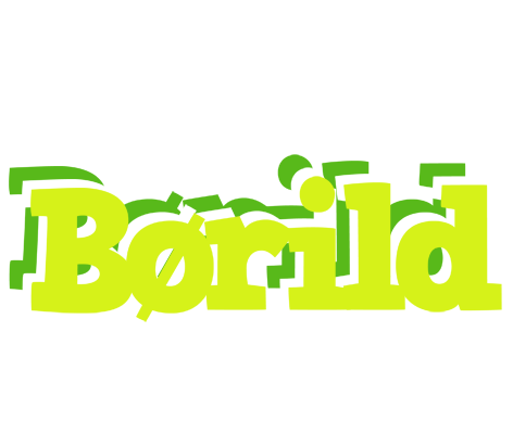 Børild citrus logo