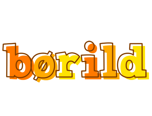 Børild desert logo