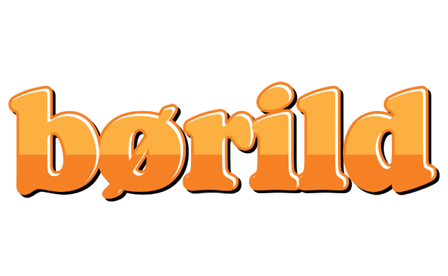 Børild orange logo