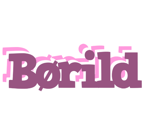 Børild relaxing logo