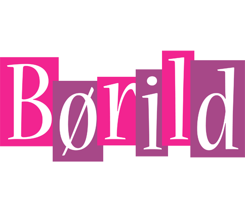 Børild whine logo