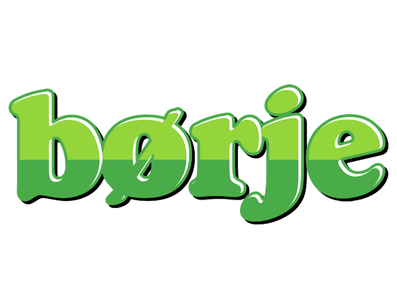 Børje apple logo