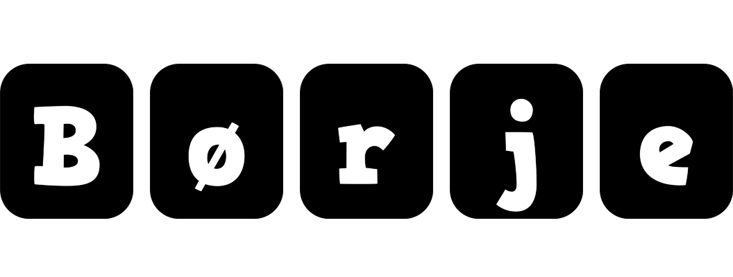 Børje box logo