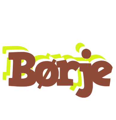 Børje caffeebar logo