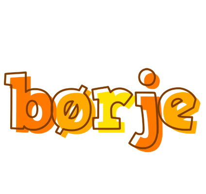 Børje desert logo