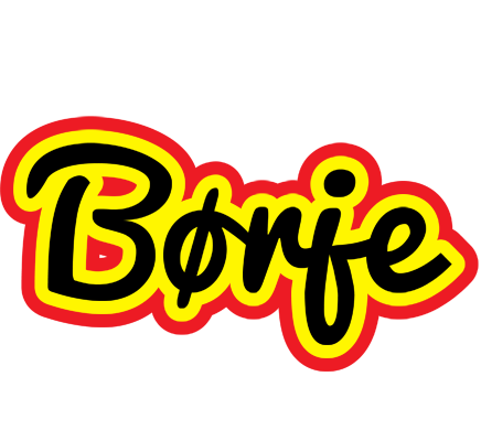 Børje flaming logo